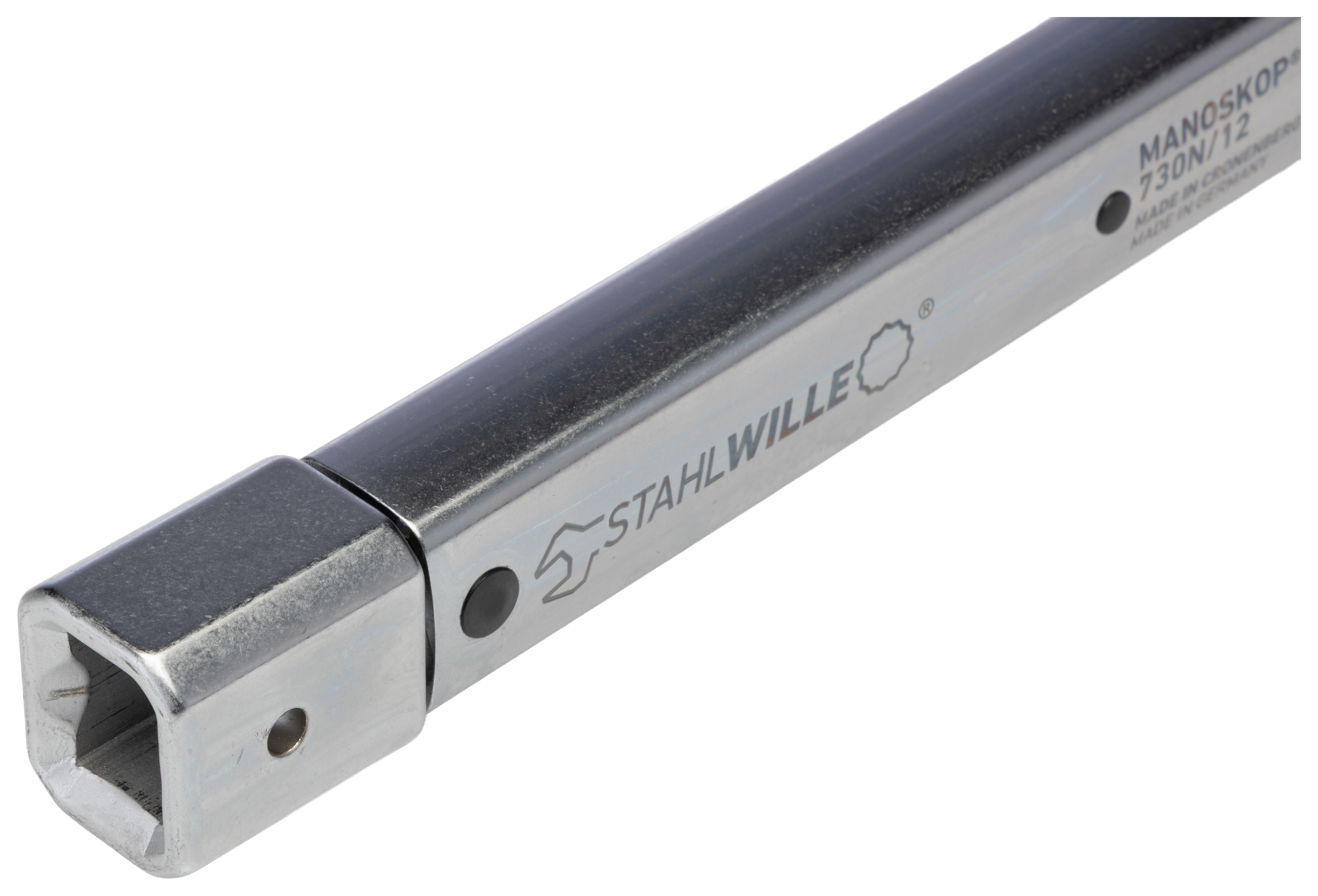 50181012 STAHLWILLE 730N Click Torque Wrench, 25 to 130 nm, 28 mm Drive, Hex Drive, 421mm Overall