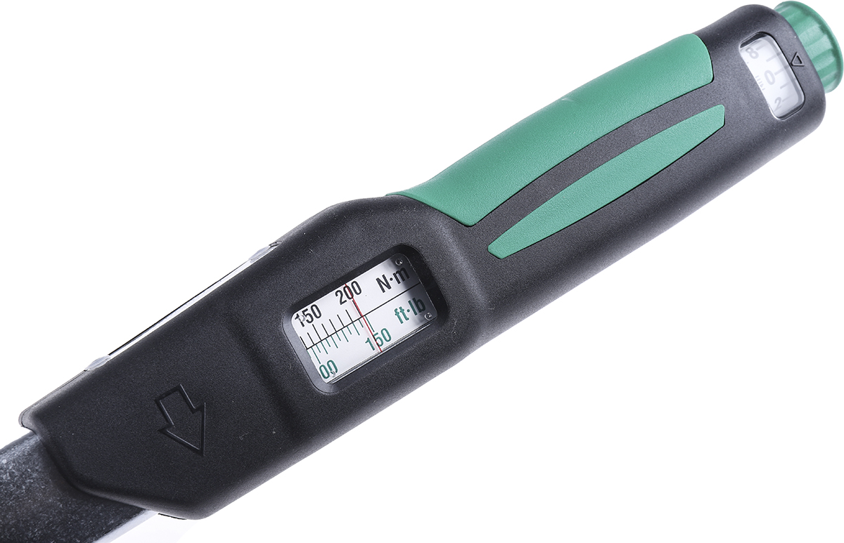 50181020 STAHLWILLE 730N Click Torque Wrench, 40 To 200 Nm, 20 mm Drive, Square Drive, 467mm Overall