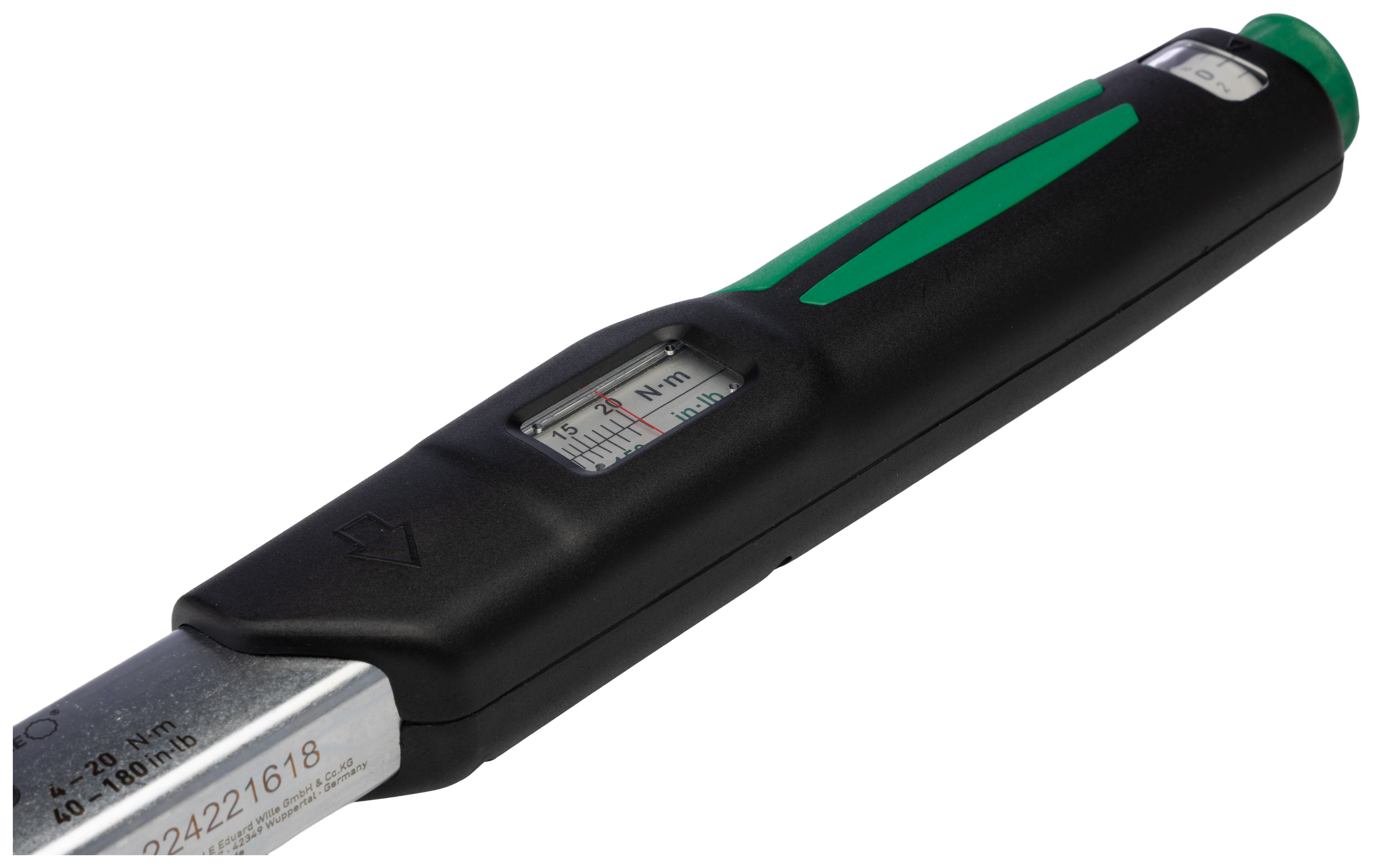 50181102 STAHLWILLE 730N Click Torque Wrench, 4 to 20 nm, 28 mm Drive, Hex Drive, 275mm Overall