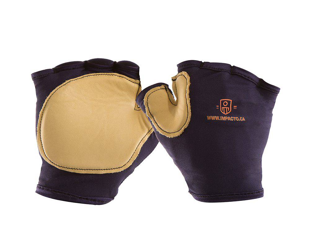 Impacto Black Nylon Glove 230 mm Anti-Vibration