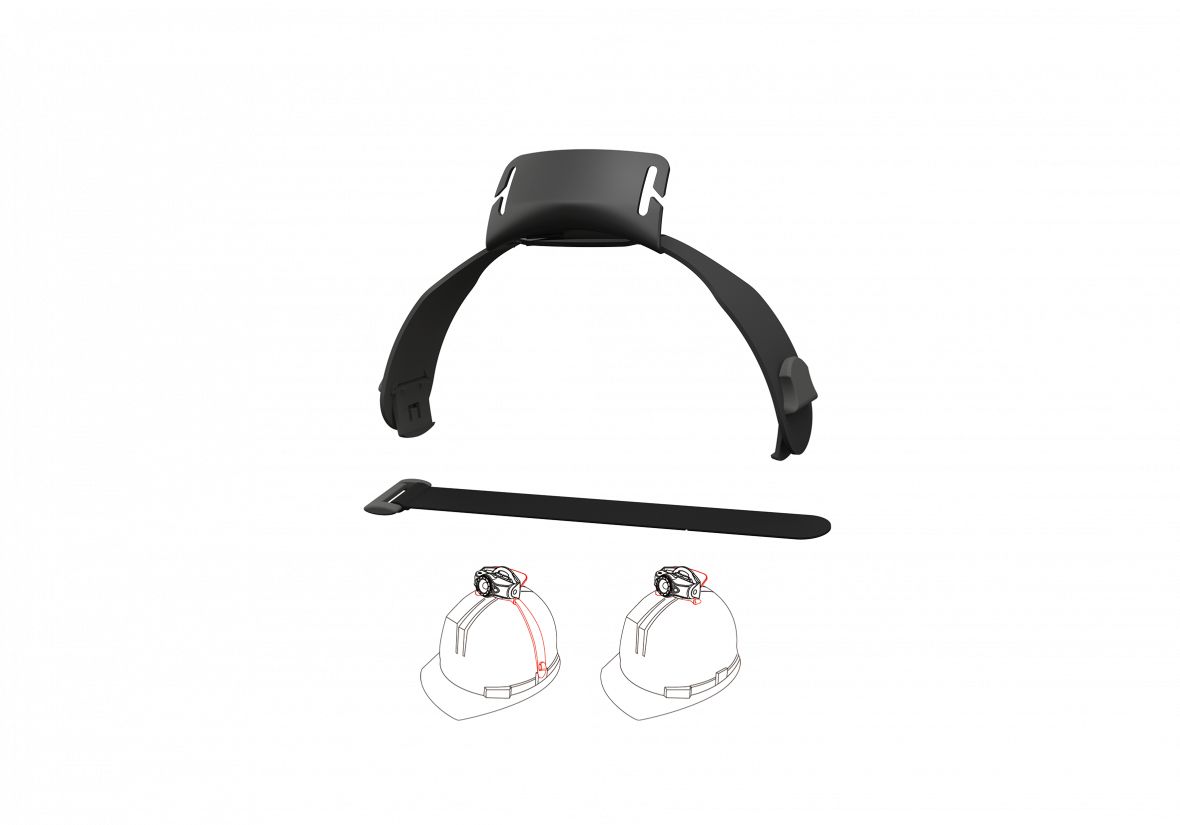 LEDLENSER Torch Accessory Kit Helmet Mount for Torch