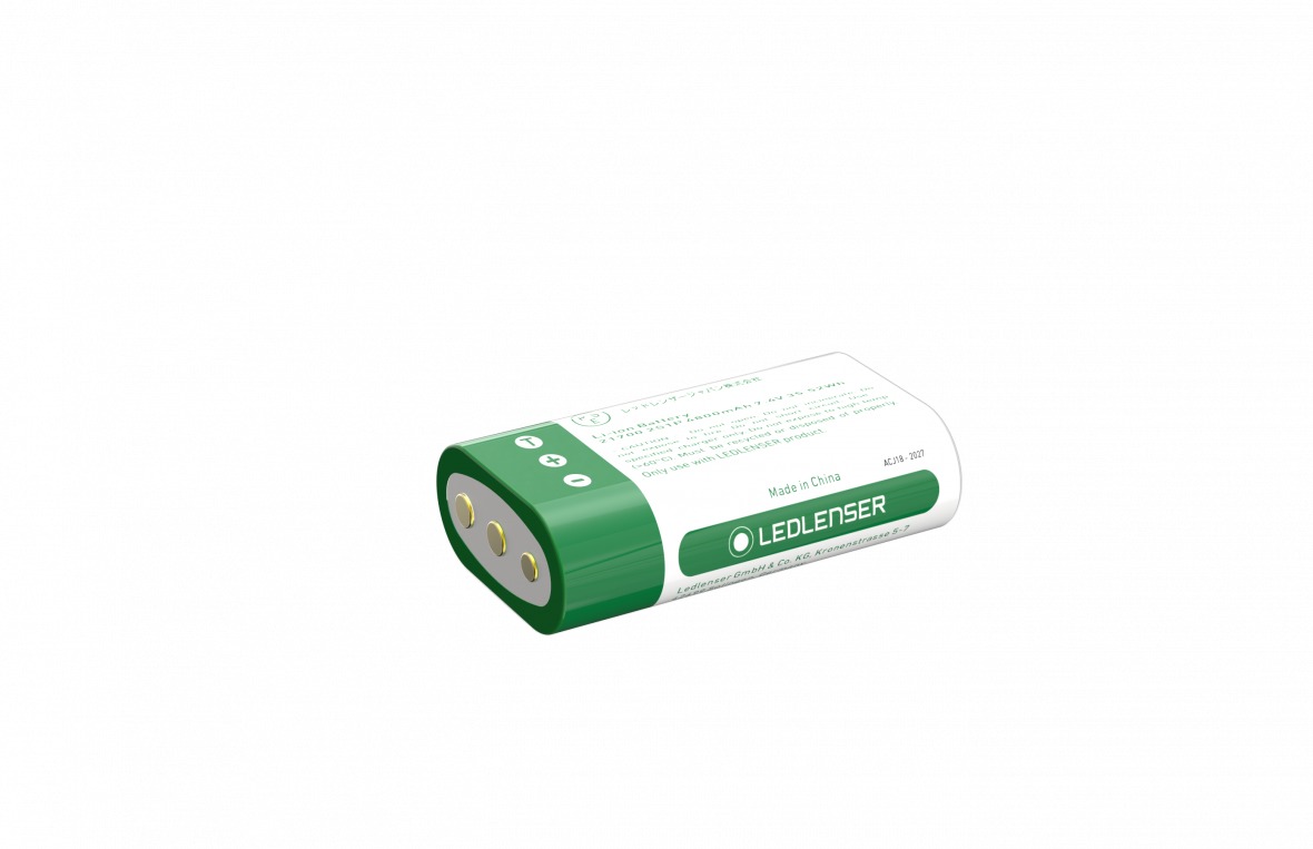LEDLENSER 7.4 V Lithium-ion Rechargeable Battery Pack, 4.8 Ah - Pack of 1