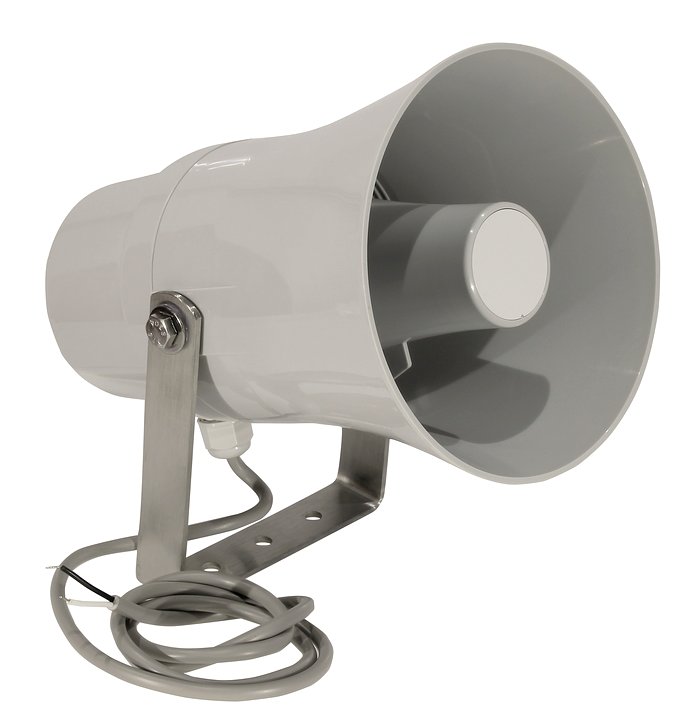 Visaton 20W Light Grey Horn Speaker, 8 Ω 5500 Hz, 400 Hz, IP66