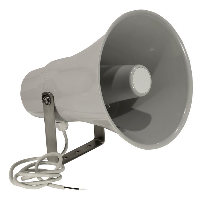Visaton 20W Light Grey Horn Speaker, 8 Ω 5500 Hz, 400 Hz, IP66