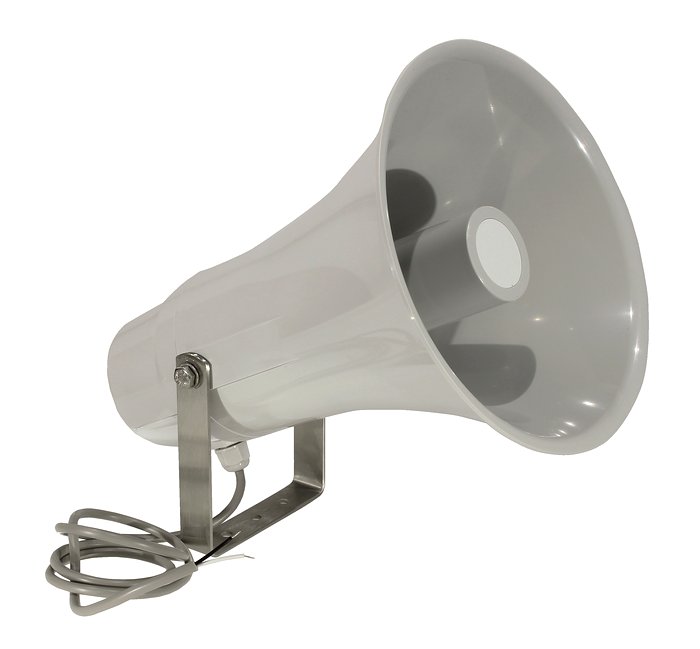 Visaton 20W Light Grey Horn Speaker, 8 Ω 5500 Hz, 400 Hz, IP66