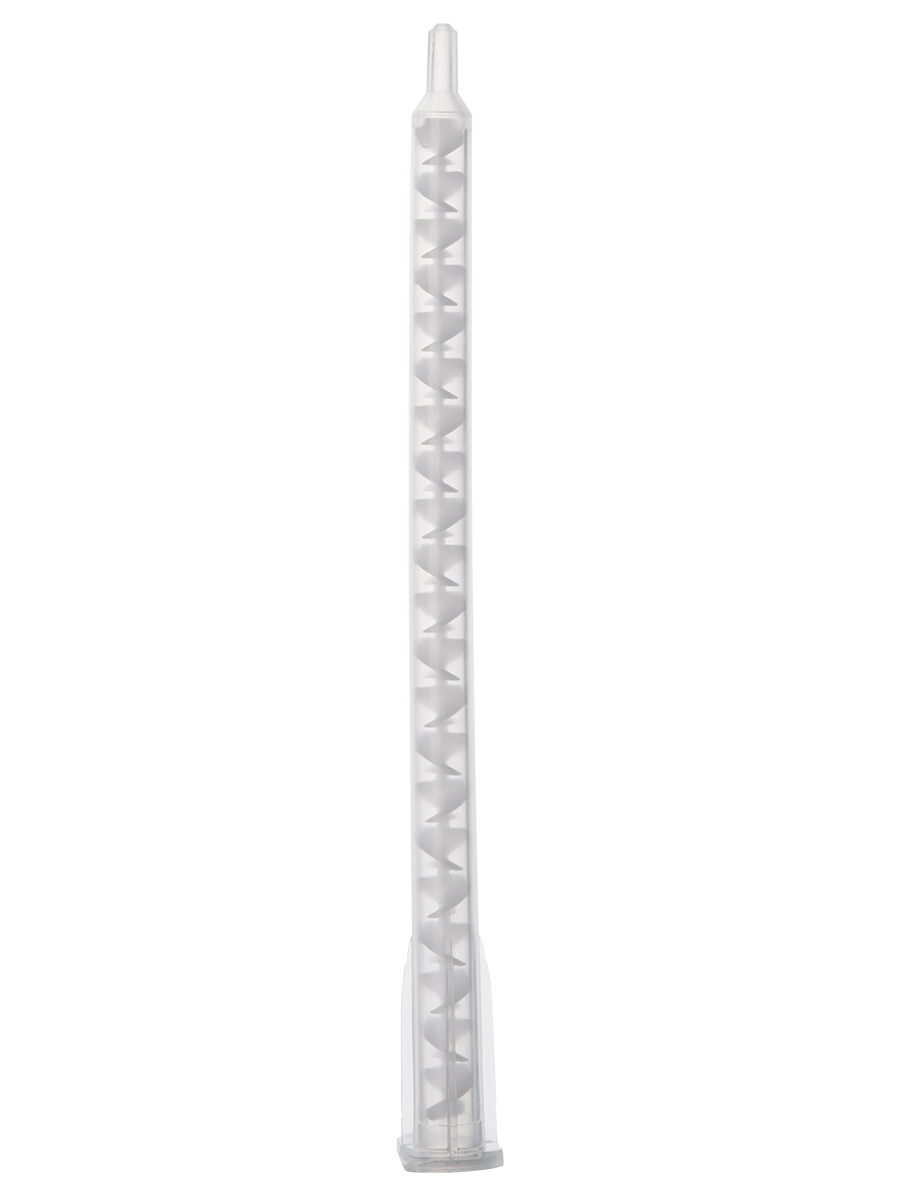 RS PRO Epoxy Mixer Nozzle, 50 ml Bayonet 20 Mixing elements 151 mm