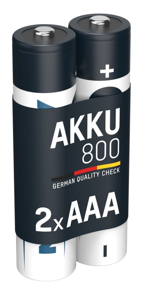 Ansmann Ansmann MaxE Nickel Metal Hydride Rechargeable AAA Battery, 800 mAh, 1.2 V