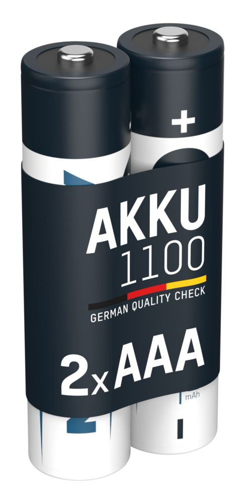 Ansmann Nickel Metal Hydride Rechargeable AAA Battery, 1.1 Ah, 1.2 V