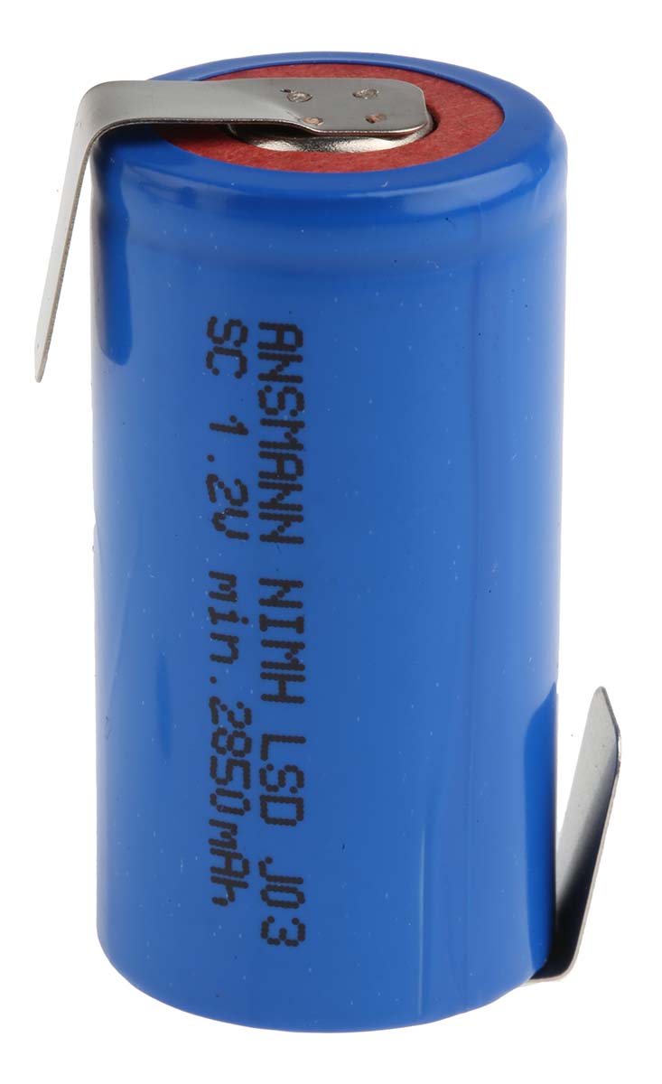 Ansmann, 5035391, 1.2 V, NiMH 22.5 mm Rechargeable Battery, 3 Ah