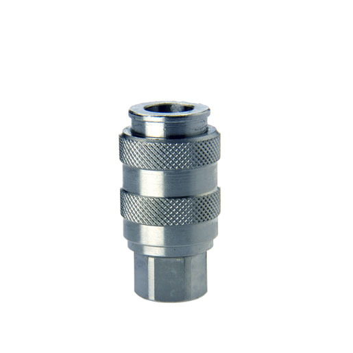Camozzi Nickel Plated Brass Pneumatic Quick Connect Coupling Female
