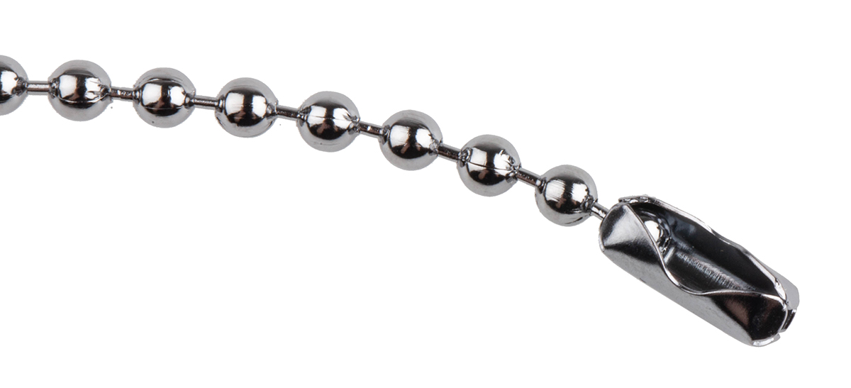 506-7339 RS PRO Chrome Brass Chain, 300 mm Length, 300 mm Length