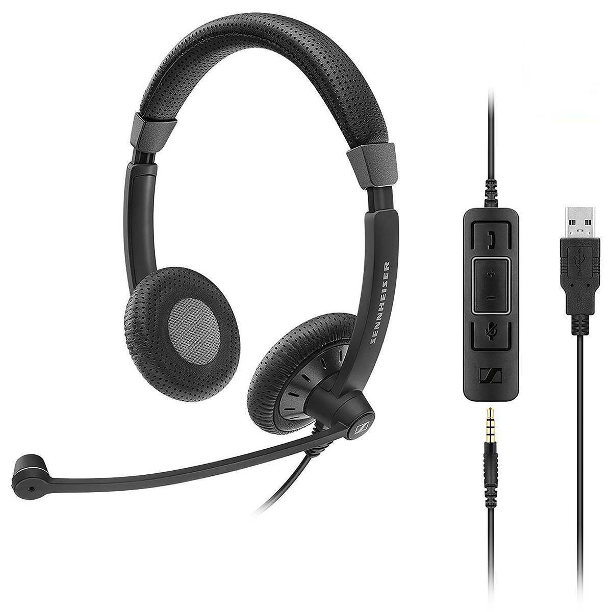 EPOS SC 75 USB MS Black Over The Head
