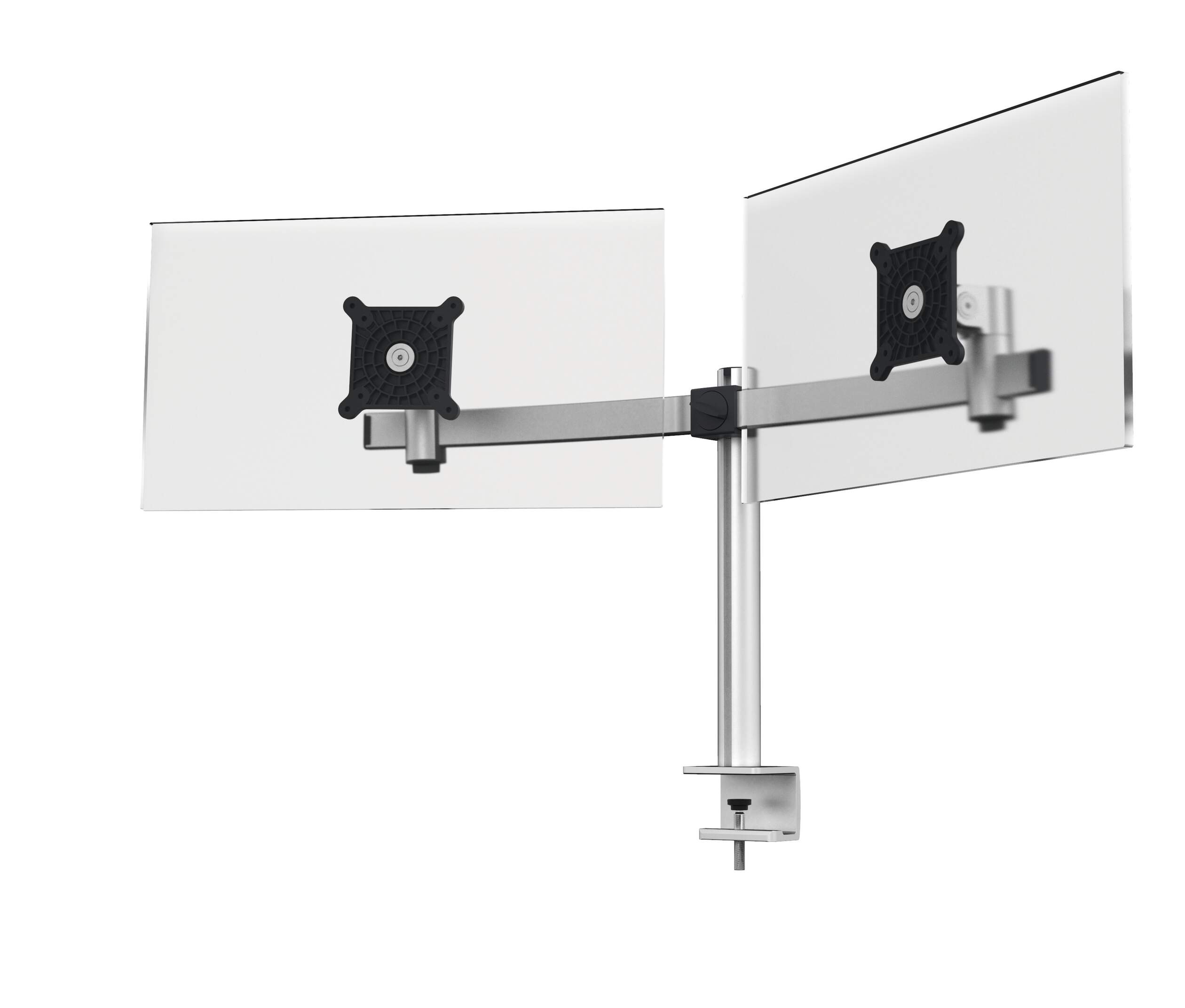 Durable Monitor Arm, Max 27 in Monitor, 2 Supported Display(s) Extension Arm
