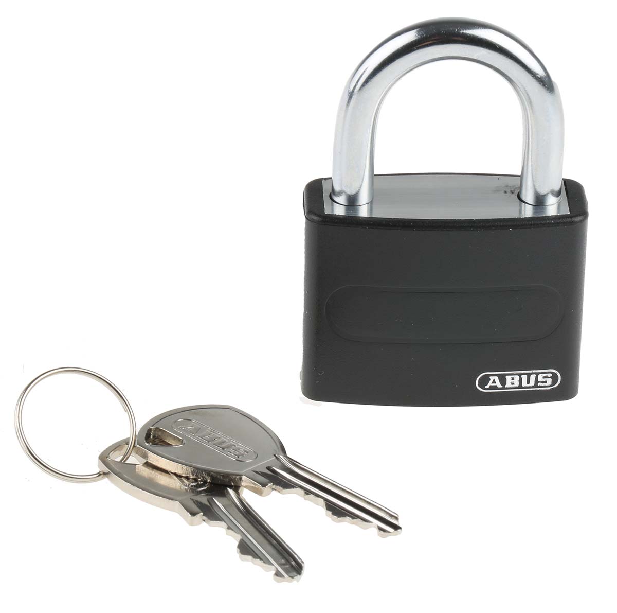 ABUS Key Aluminium, Steel Safety Padlock Weatherproof, 6.5 mm Shackle, 4 mm Body