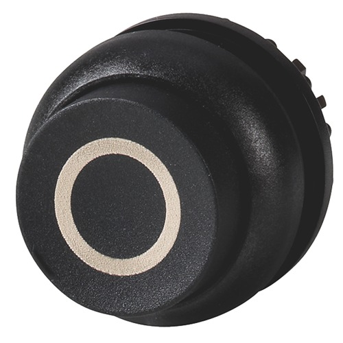 Eaton M22 Series Push Button, Latching, Panel Mount, 22.5mm Cutout, IP66, IP67, IP69K