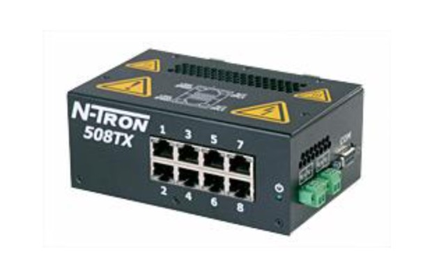 N-Tron TX Series DIN Rail Ethernet Switch, 8, 100Mbps Transmission, 10/30 V dc
