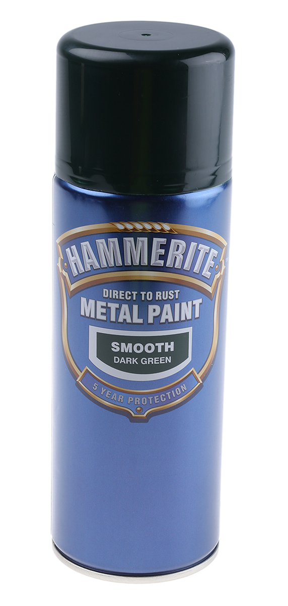 Hammerite 400 ml Green Smooth Spray Paint