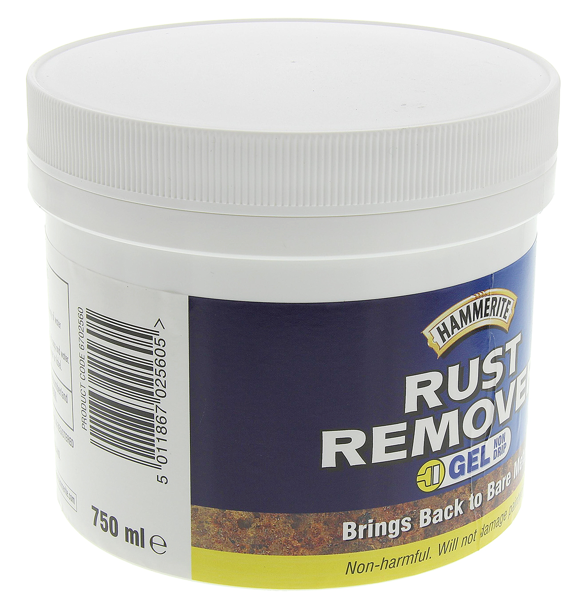 Hammerite 750 ml Tub Rust Remover Gel Rust & Corrosion Inhibitor