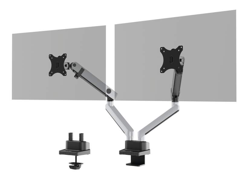 Durable Monitor Arm, Max 32 in Monitor, 2 Supported Display(s)