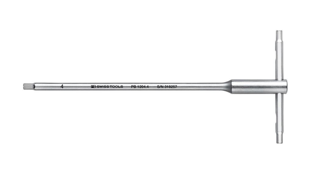 PB SWISS TOOLS T Shape Metric Hex Key, 4mm
