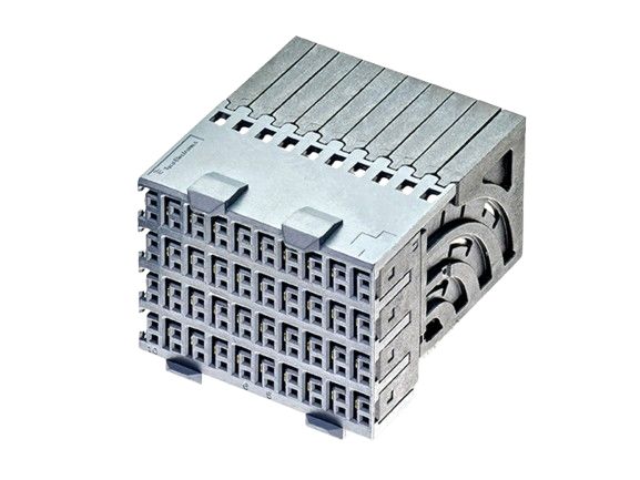 TE Connectivity, Z-PACK 2.5mm Pitch High Speed Backplane Connector, Female, Right Angle, 10 Column, 10 Row, 80 Way,