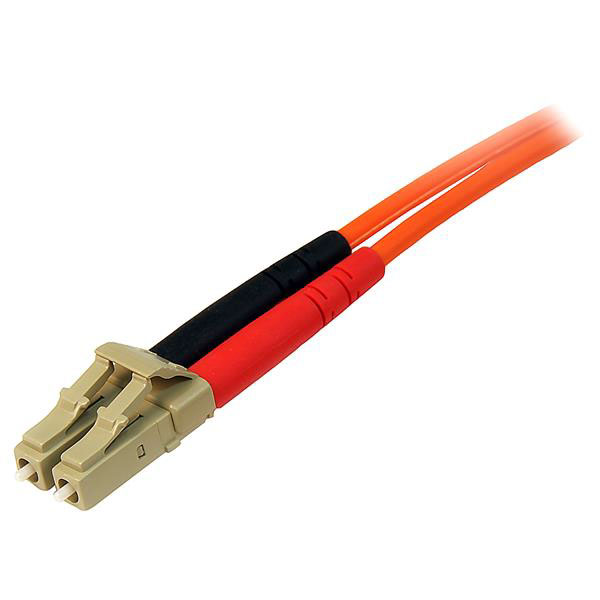 50fiblclc15 StarTech.com OM2 Fibre Optic Cable, 125 μm Low Smoke Zero Halogen, Orange, 15 m