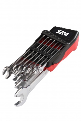 SAM 12-Piece Combination Spanner Set, 7 to 24 mm