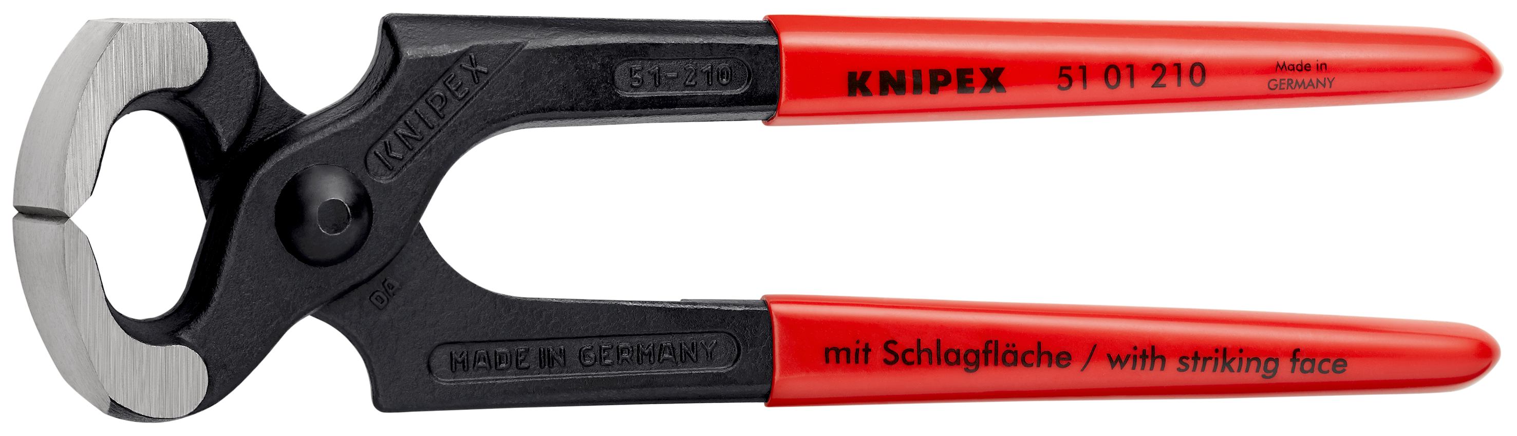 Knipex 210mm Carpenter Hammer Pincers 2.2 mm