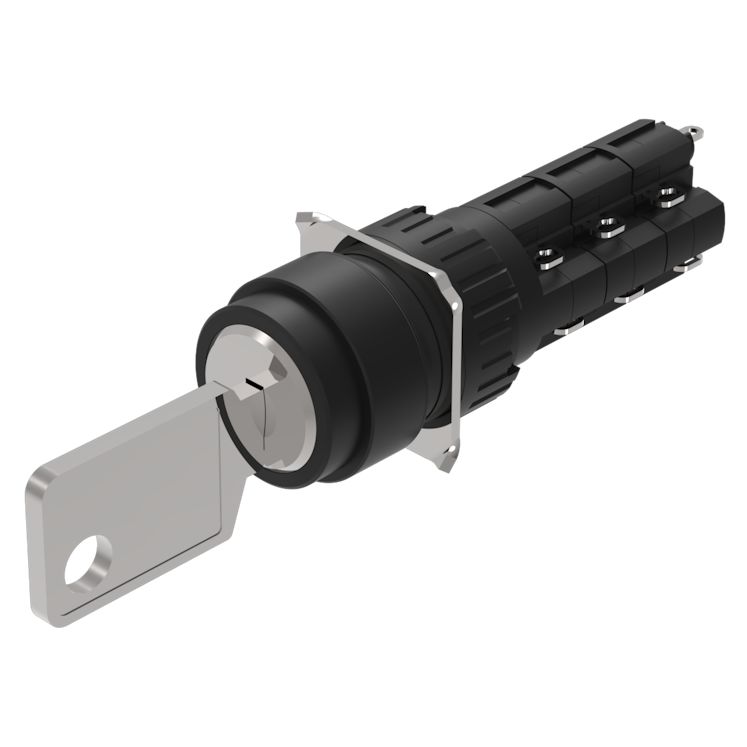 EAO Black Push Button Actuator