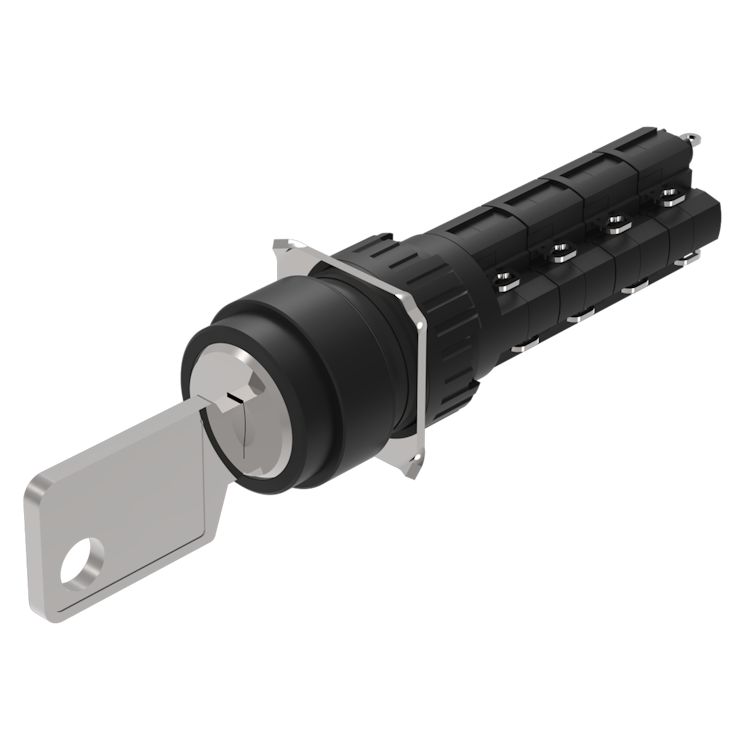 EAO Black Push Button Actuator