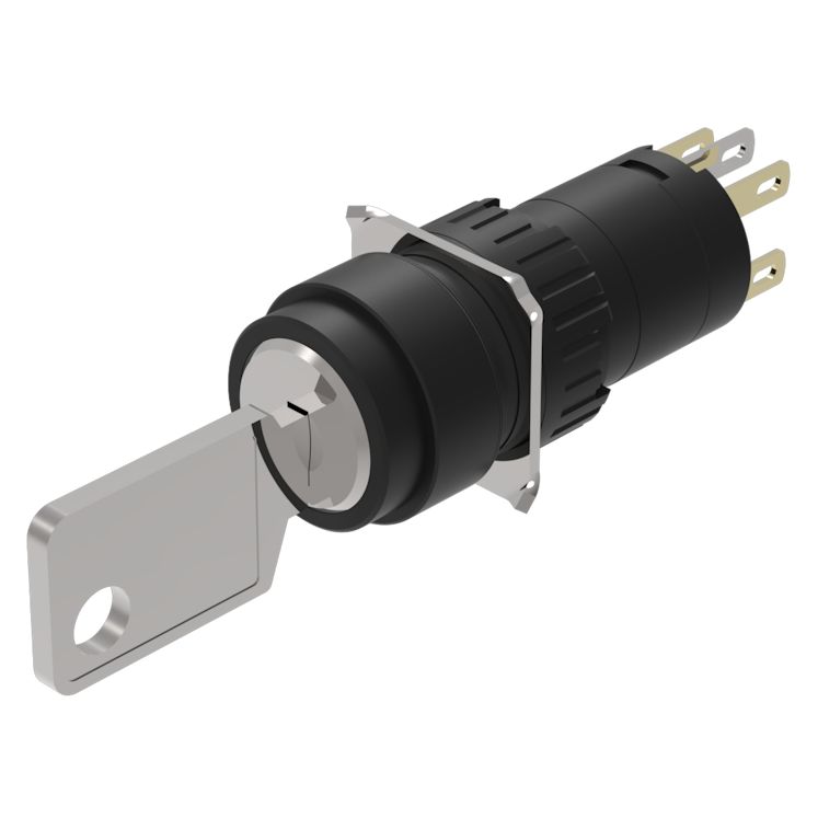 EAO Black Push Button Actuator