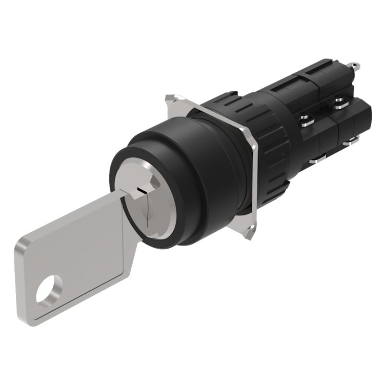 EAO Black Push Button Actuator