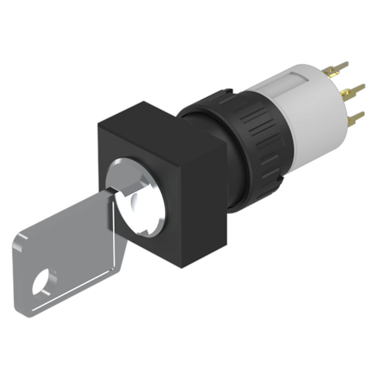 EAO Black Push Button Actuator