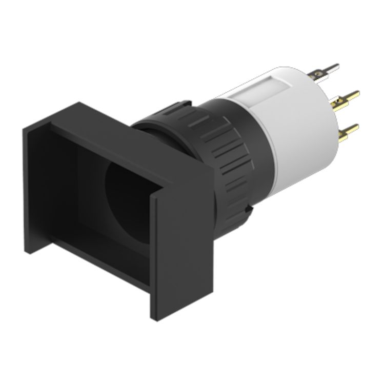 EAO Black Push Button Actuator