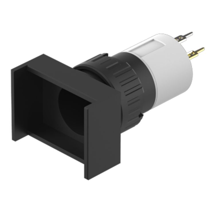 EAO Black Push Button Actuator
