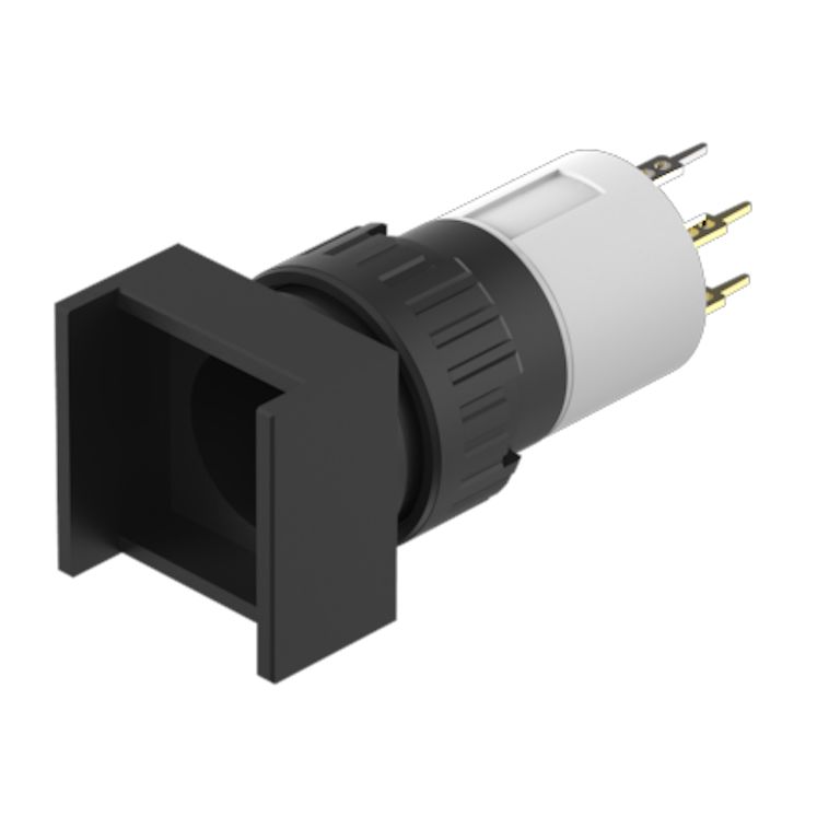EAO Black Push Button Actuator