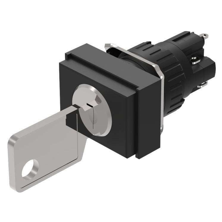 EAO Black Push Button Actuator