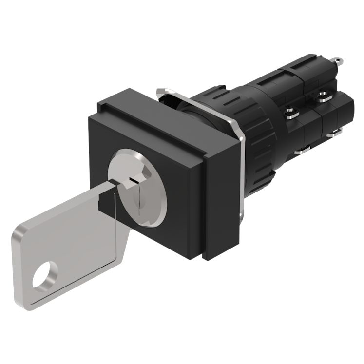 EAO Black Push Button Actuator