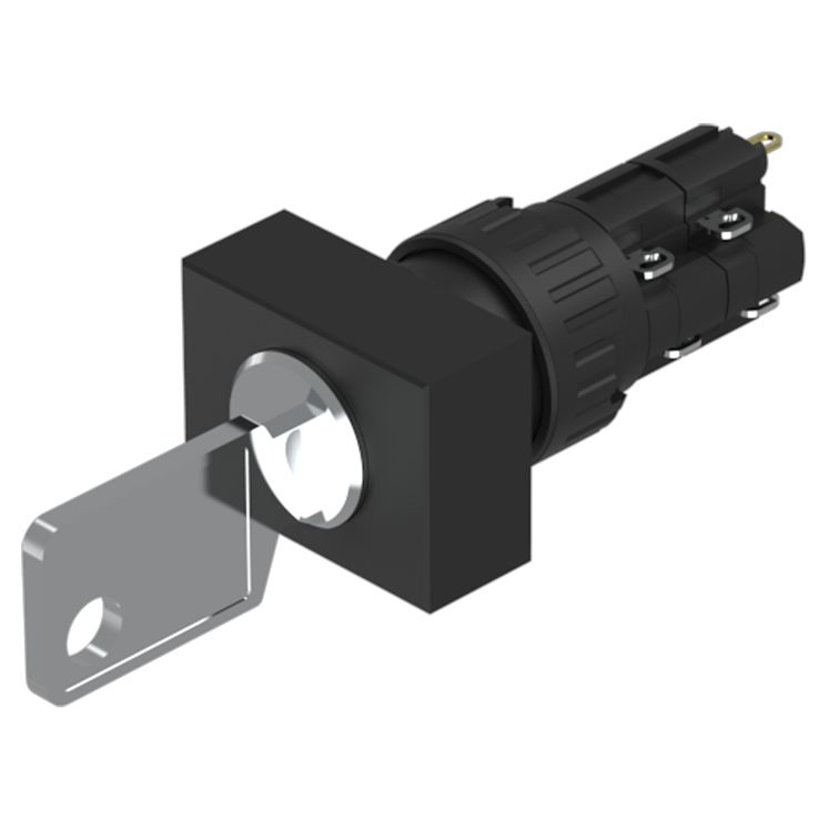 EAO Black Push Button Actuator