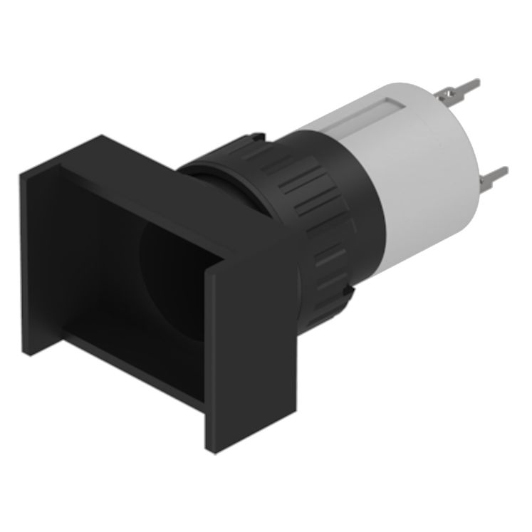 EAO Black Push Button Actuator