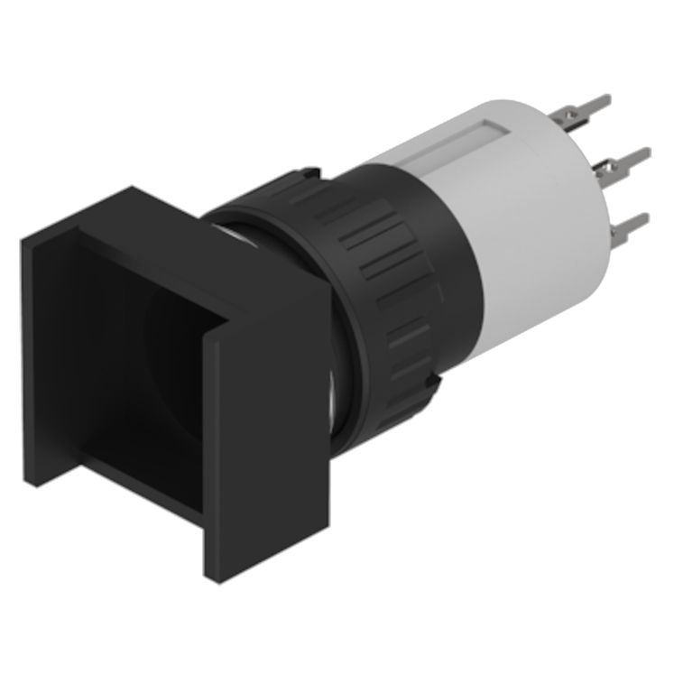 EAO Black Push Button Actuator