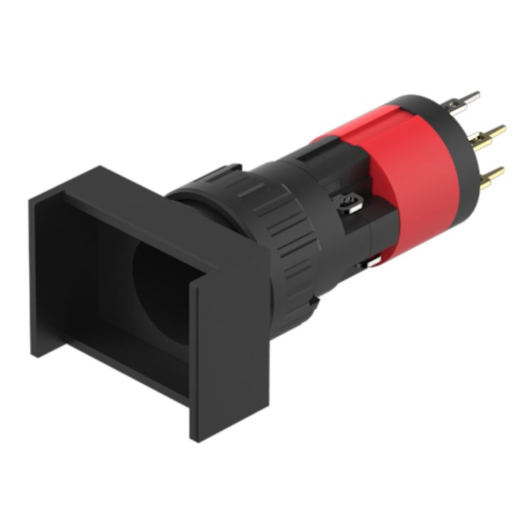 EAO Black Push Button Actuator