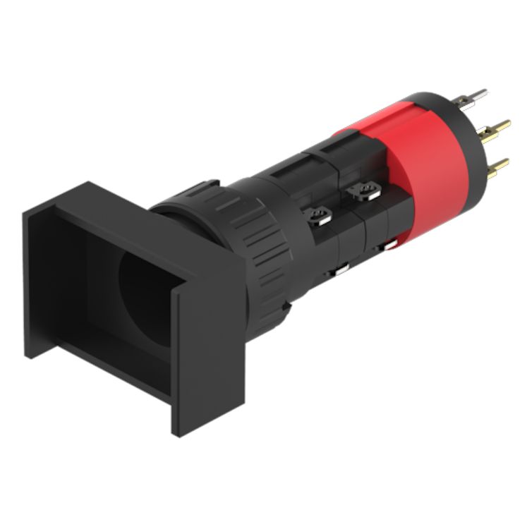 EAO Black Push Button Actuator