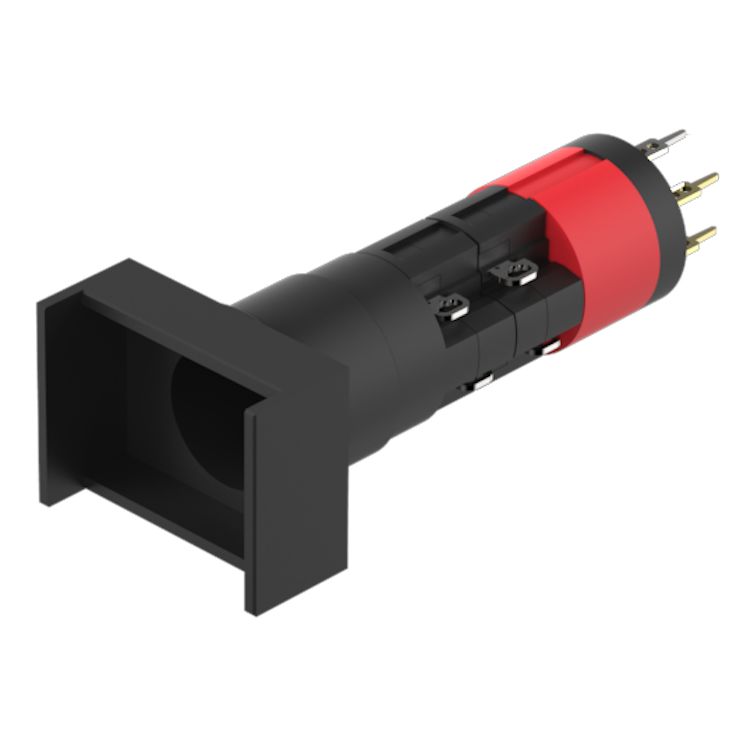 EAO Black Push Button Actuator