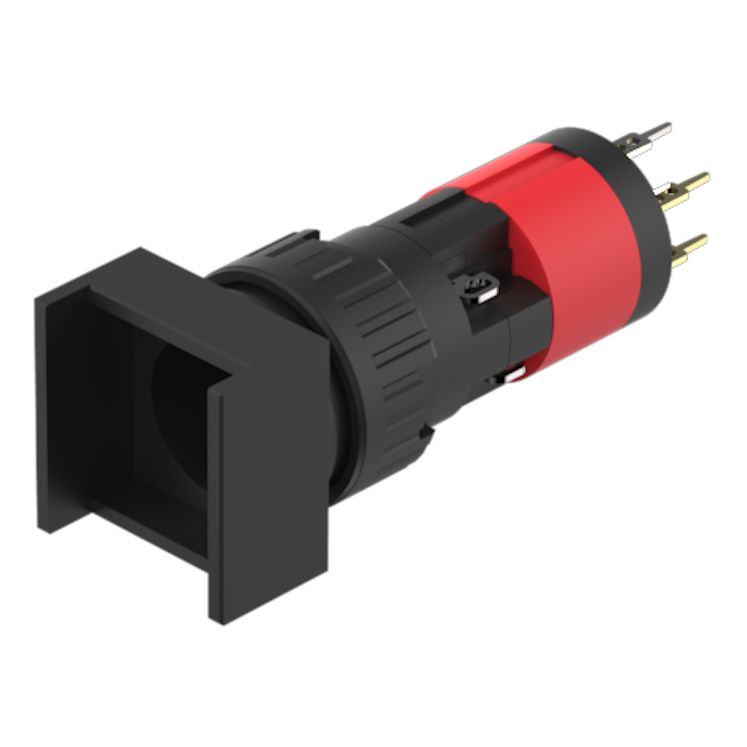 EAO Black Push Button Actuator