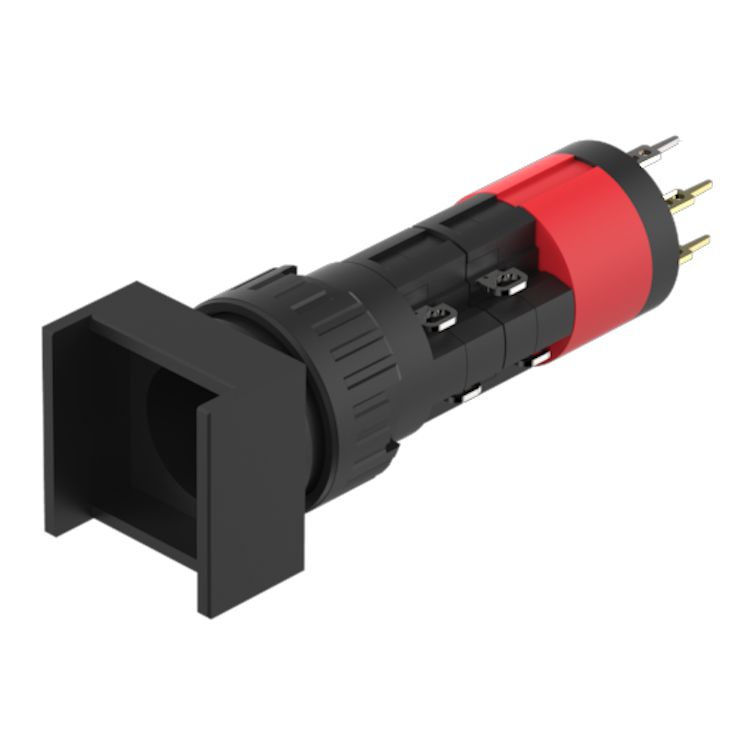 EAO Black Push Button Actuator