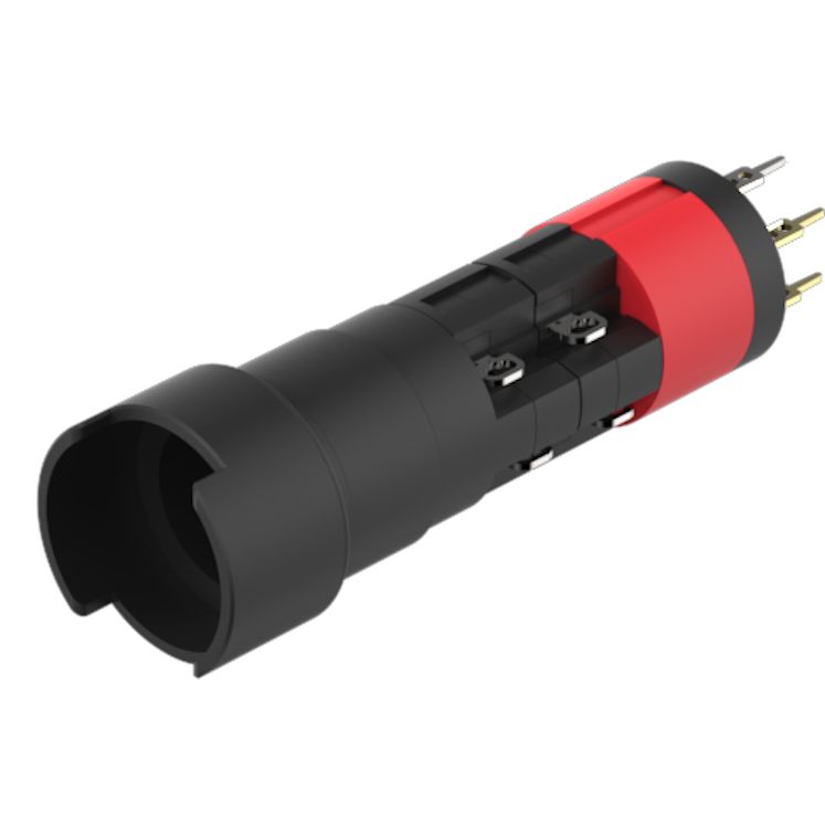 EAO Black Push Button Actuator