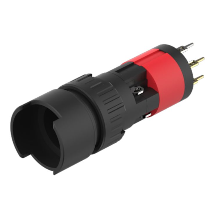 EAO Black Push Button Actuator