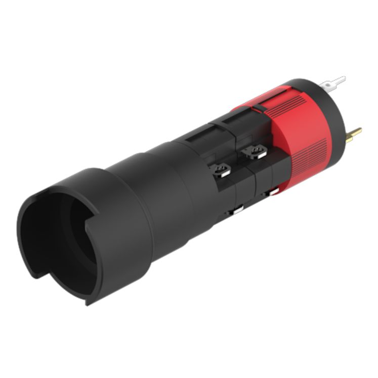EAO Black Push Button Actuator