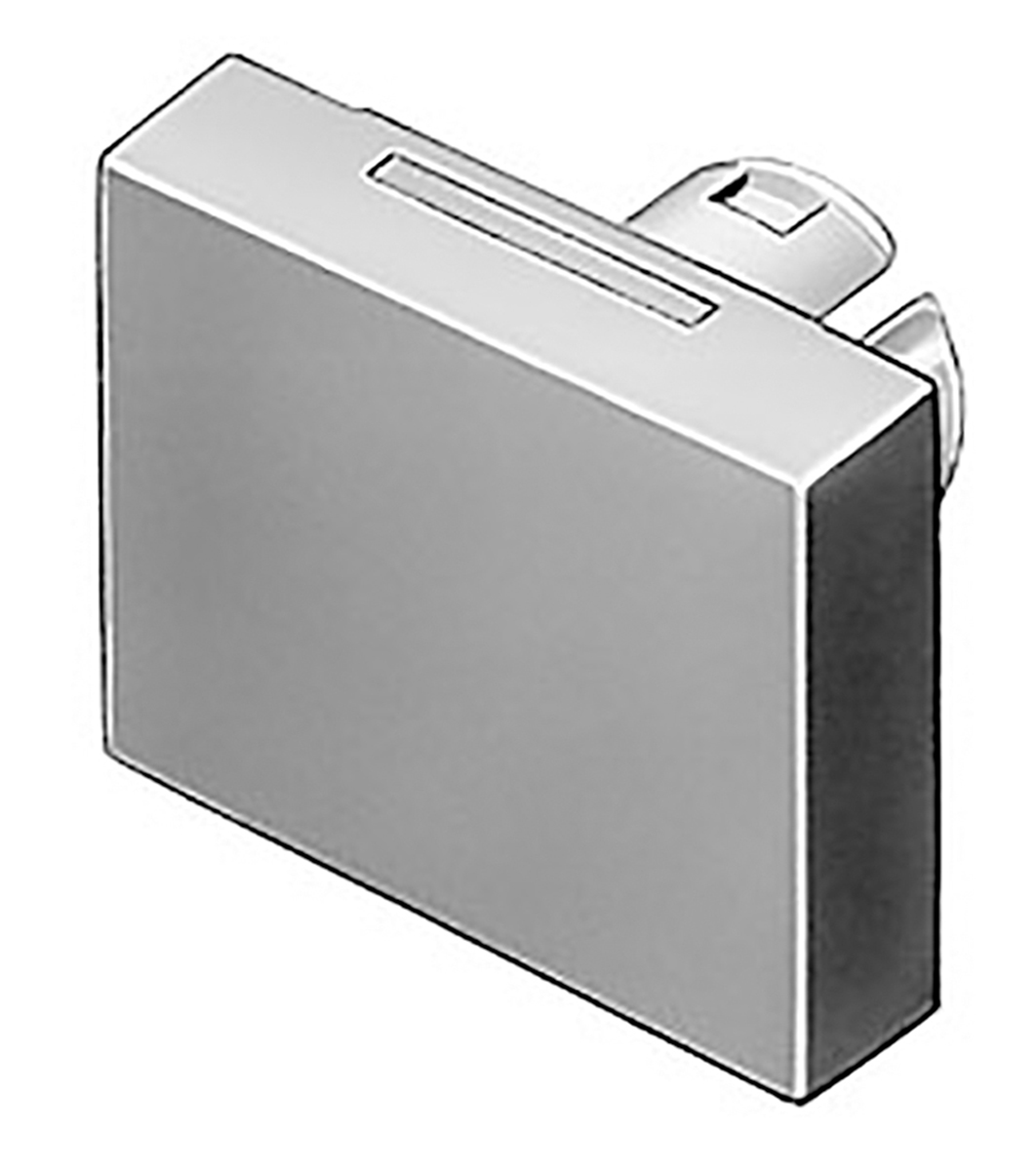 EAO Red Rectangular Push Button Lens for Use with Series 51 Switch